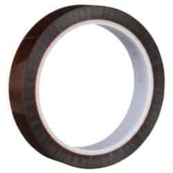 3M™ Polyimide Film Electrical Tape 1205, Amber, Acrylic Adhesive, 1 mil film, 1/4 in x 36 yd (6,35 mm x 33 m), 36/Case image 3M™ Polyimide Film Electrical Tape 1205, Amber, Acrylic Adhesive, 1 mil film, 1/4 in x 36 yd (6,35 mm x 33 m), 36/Caseimage