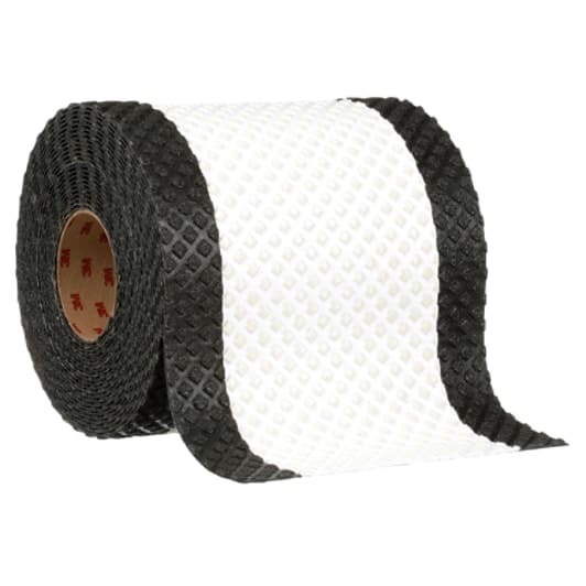 3M™ Stamark™ All Weather Tape A380AW-5, White, IL Only, 1-1/2 in Black Contrast Borders, 8 in x 50 yd
