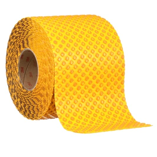 3M™ Stamark™ All Weather Tape A381AW, Yellow, Reverse Wound, 4 in x 70 yd