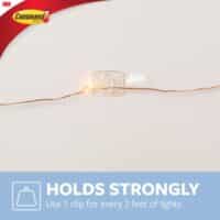 Command™ Clear Decorating Clips Value Pack 17026CLR-40ES - Image 3