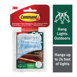 Command™ Outdoor Rope Light Clips 17301CLRAW-ES image Command™ Outdoor Rope Light Clips 17301CLRAW-ESimage