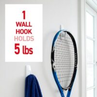 Command™ Clear Mini Hooks 6pk Clip Strip 17006CLR-CS - Image 3