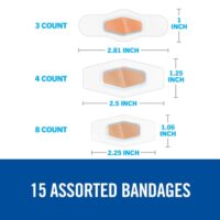 Nexcare™ Max-Hold Heel/Hand Waterproof Bandages, MHWH-06, 1.75 in x 2.81 in (44 mm x 71 mm) - Image 6