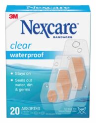 Nexcare™ Waterproof Bandages 588-20PB, Assorted 20 ct image Nexcare™ Waterproof Bandages 588-20PB, Assorted 20 ctimage