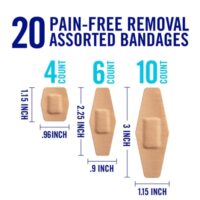 Nexcare™ DUO Bandages DSA-20, Assorted 20 ct - Image 4