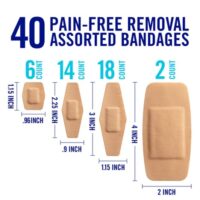 Nexcare™ DUO Bandages DSA-40, Assorted 40 ct - Image 3