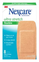 Nexcare™ Ultra Stretch Bandages 571-08, 2 in x 4 in (50 mm x 101 mm) image Nexcare™ Ultra Stretch Bandages 571-08, 2 in x 4 in (50 mm x 101 mm)image