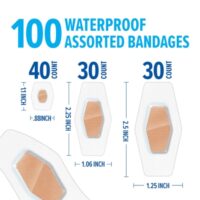 Nexcare™ Waterproof Assorted Bandages 432-100, 100ct - Image 3
