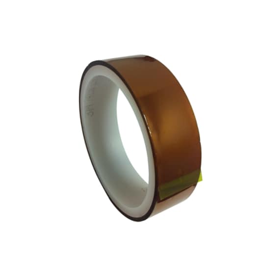 3M™ Low-Static Non-Silicone Polyimide Film Tape 7419, 4 mm x 33 m, 124/Case