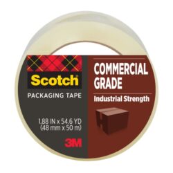 Scotch® Commercial Grade Shipping Packaging Tape, 3750-CS48, 1.88 in x 54.6 yd (48 mm x 50 m) Case Value Pack image Scotch® Commercial Grade Shipping Packaging Tape, 3750-CS48, 1.88 in x 54.6 yd (48 mm x 50 m) Case Value Packimage