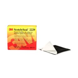3M™ Scotch-Seal™ Mastic Tape Compound 2229, 3-3/4 in x 3-3/4 in, Black, 10 pads/carton image 3M™ Scotch-Seal™ Mastic Tape Compound 2229, 3-3/4 in x 3-3/4 in, Black, 10 pads/cartonimage