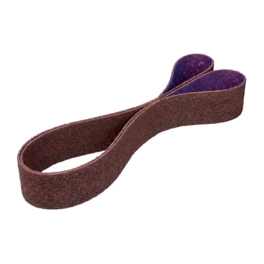Scotch-Brite™ Durable Flex Low Stretch Belt, DF-BL, A/O Coarse, 3 in x 18 in, 10 ea/Case