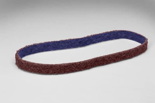 Scotch-Brite™ Surface Conditioning Low Stretch Belt, SC-BL, A/O Medium, 4 in x 168 in