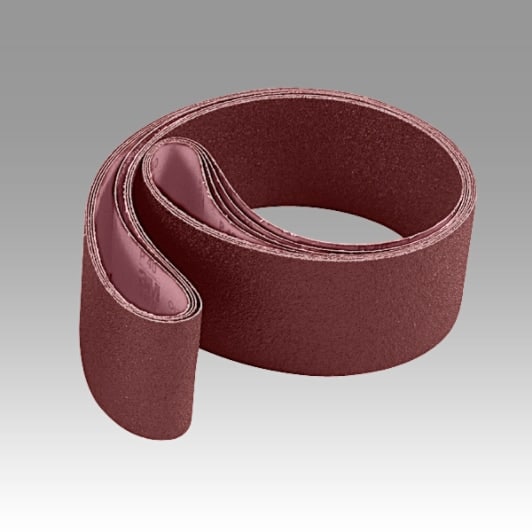 Scotch-Brite™ Surface Conditioning Low Stretch Belt, SC-BL, A/O Medium, 3 in x 168 in, 5 ea/Case
