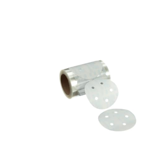3M™ Stikit™ Microfinishing Film Disc Roll 366L, 40 Mic 3MIL, Type D, 5 in x NH, D/F 5HL, Die 500FH, 125 Discs/Roll, 4 Rolls/Case