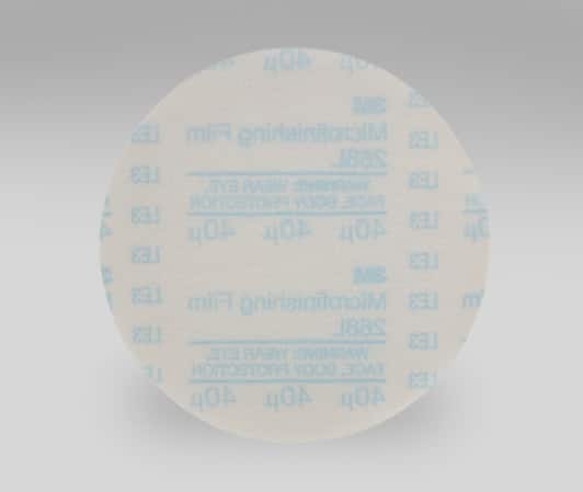 3M™ Hookit™ Microfinishing Film Disc 268L, 40 Mic 3MIL, Type D, 5 in x NH, Die 500X, 50/Carton, 500 ea/Case