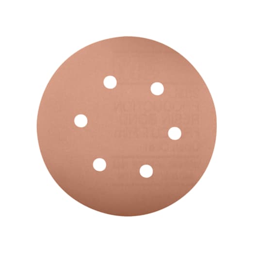 3M™ Hookit™ Microfinishing Film Disc 366L, 180 Mic 3MIL, Type D, 6 in x NH, D/F 6HL, Die 600HZ