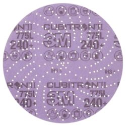 3M Xtract™ Cubitron™ II Film Disc 775L, 240+ 3MIL, 8 in, Die 800LG, 50/Carton, 250 ea/Case image 3M Xtract™ Cubitron™ II Film Disc 775L, 240+ 3MIL, 8 in, Die 800LG, 50/Carton, 250 ea/Caseimage