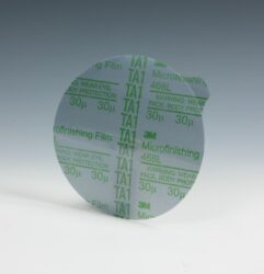 3M™ Hookit™ Microfinishing Film Disc 468L, 100 Mic 3MIL, Type E, 5 in x NH, Die 500X image 3M™ Hookit™ Microfinishing Film Disc 468L, 100 Mic 3MIL, Type E, 5 in x NH, Die 500Ximage