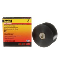 Scotch® Vinyl Electrical Tape 22, 2 in x 36 yd, Black, 1 roll/carton, 12 rolls/Case image Scotch® Vinyl Electrical Tape 22, 2 in x 36 yd, Black, 1 roll/carton, 12 rolls/Caseimage