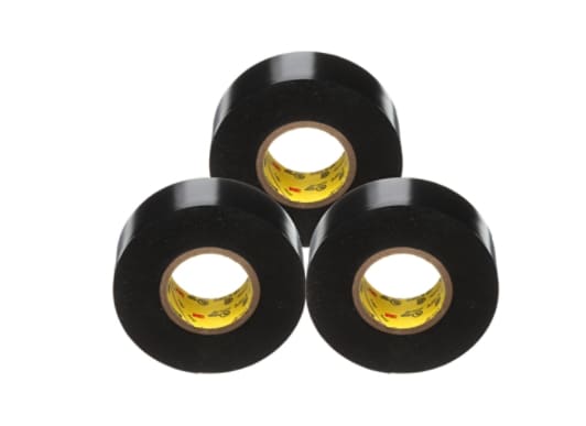 Scotch® Super 33+™ Electrical Tape, 6132-BA-100, 3/4 in x 66 ft x 0.007 in (19 mm x 20,1 m x 0.177 mm), 100/case