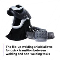 3M™ Adflo™ PAPR and Versaflo™ M-Series Helmet Kit w Speedglas™ Welding Shield 38-1101-00SW, LiIon Battery, No ADF, 1/Case - Image 3
