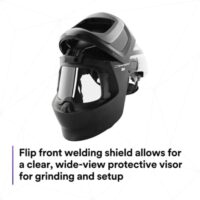 3M™ Adflo™ Powered Air Purifying Respirator HE System with 3M™ Speedglas™ Welding Helmet 9100 MP 37-1101-00SW, 1 ea/Case - Image 4