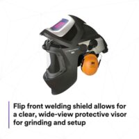 3M™ Adflo™ Powered Air Purifying Respirator HE System w 3M™ Speedglas™ Welding Helmet 9100 MP 37-1101-30iSW, 1 ea/Case - Image 3