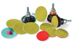 3M™ Roloc™ Diamond Cloth Disc 676W, TR, 1-1/2 in x NH, 400 Mesh, Full-Flex, 10/Bag, 2000 ea/Case image 3M™ Roloc™ Diamond Cloth Disc 676W, TR, 1-1/2 in x NH, 400 Mesh, Full-Flex, 10/Bag, 2000 ea/Caseimage