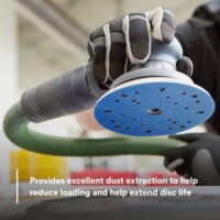 3M™ Hookit™ Blue Abrasive Disc 321U, 36177, 6 in, 220, multi-hole, 50 Discs/Carton, 4 Cartons/Case - Image 4