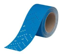 3M™ Hookit™ Blue Abrasive Sheet Roll 321U, 36192, 220, 2.75 in x 13 yd, multi-hole, 4 Cartons/Case image 3M™ Hookit™ Blue Abrasive Sheet Roll 321U, 36192, 220, 2.75 in x 13 yd, multi-hole, 4 Cartons/Caseimage