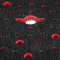 3M™ Hookit™ Low Profile Disc Back-up Pad 30160, 6 Inch, 53 Holes, Red Foam, 10/Case - Image 4