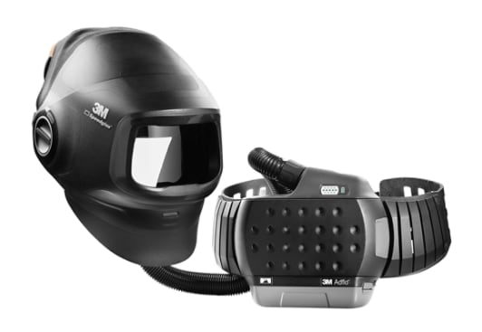 3M™ Speedglas™ Heavy-Duty Welding Helmet G5-01 with 3M™ Adflo™ PAPR Assembly 46-11-1-00, No ADF, 1 ea/Case