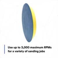 3M™ Stikit™ Abrasive Disc Back-up Pad 05579, 8 in, 1/Case - Image 3