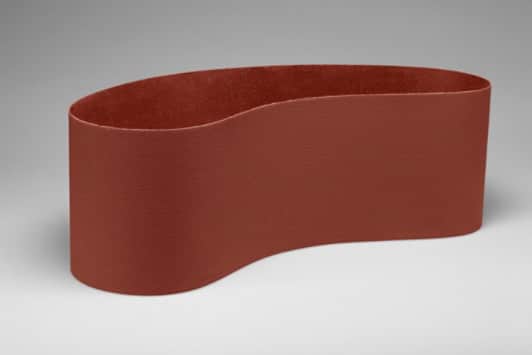 3M™ Paper Belt 364UZ, P150 F-weight, 6 in x 335 in, Film-lok, Full-flex
