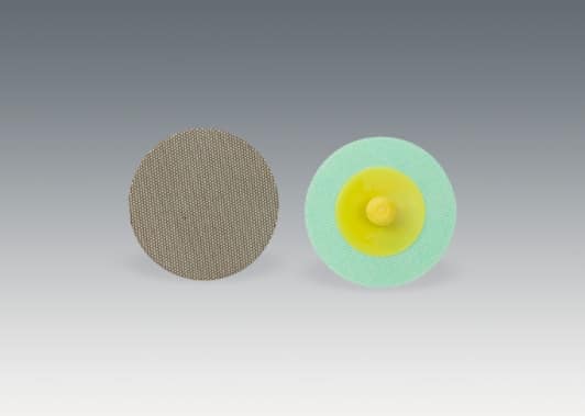 3M™ Roloc™ Flexible Diamond Disc 6234J, M40, TR, Yellow, 1-1/2 in, Die R150S, 10 ea/Case