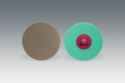3M™ Roloc™ Flexible Diamond Disc 6234J, M74, TR, Red, 3 in, Die R300V, 5 ea/Caseimage