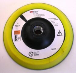 3M™ Stikit™ Disc Pad 70234, 5 in x 1/2 in x 5/8 in-11 Internal, 5 ea/Case image 3M™ Stikit™ Disc Pad 70234, 5 in x 1/2 in x 5/8 in-11 Internal, 5 ea/Caseimage