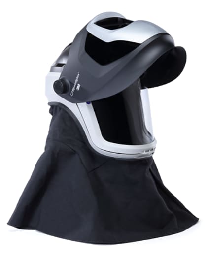 3M™ Versaflo™ Resp M-Series Helmet Assembly with Flame Resistant Shroud and Speedglas™ Welding Shield, M-407SG, No ADF, 1 EA/Case