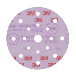 3M™ Hookit™ Purple Finishing Film Abrasive Disc 260L, 78072, 6 in, Dust Free, P600, 50 discs per carton, 4 cartons per case image 3M™ Hookit™ Purple Finishing Film Abrasive Disc 260L, 78072, 6 in, Dust Free, P600, 50 discs per carton, 4 cartons per caseimage