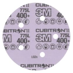 3M™ Cubitron™ II Hookit™ Film Disc 775L, 400+ 3MIL, 5 in x NH, 5HL, Die 500FH, 50/Carton, 250 ea/Case image 3M™ Cubitron™ II Hookit™ Film Disc 775L, 400+ 3MIL, 5 in x NH, 5HL, Die 500FH, 50/Carton, 250 ea/Caseimage