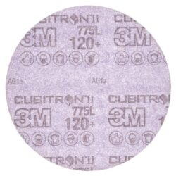 3M™ Cubitron™ II Hookit™ Film Disc 775L, 120+ 3MIL, 11-1/4 in x NH, Die 1125E image 3M™ Cubitron™ II Hookit™ Film Disc 775L, 120+ 3MIL, 11-1/4 in x NH, Die 1125Eimage