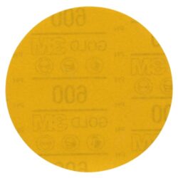 3M™ Hookit™ Gold Abrasive Disc 09240, 600, 5 in (125 mm), No Hole, 50 Discs/Carton, 4 Cartons/Case image 3M™ Hookit™ Gold Abrasive Disc 09240, 600, 5 in (125 mm), No Hole, 50 Discs/Carton, 4 Cartons/Caseimage