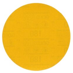 3M™ Hookit™ Gold Abrasive Disc 09254, 180, 6 in (150 mm), No Hole, 50 Discs/Carton, 4 Cartons/Case image 3M™ Hookit™ Gold Abrasive Disc 09254, 180, 6 in (150 mm), No Hole, 50 Discs/Carton, 4 Cartons/Caseimage