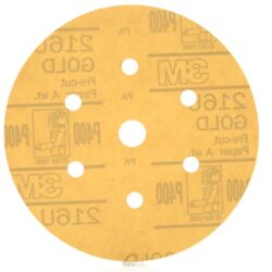 3M™ Hookit™ Gold Disc 216U, Dust Free, 01073, 6 in, P400, 100 Discs/Carton, 4 Cartons/Case image 3M™ Hookit™ Gold Disc 216U, Dust Free, 01073, 6 in, P400, 100 Discs/Carton, 4 Cartons/Caseimage