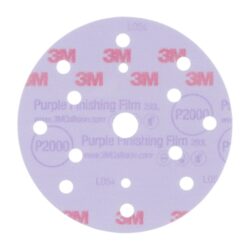 3M™ Hookit™ Finishing Film Abrasive Disc 260L, 51304, 6 in, Dust Free, P2000, 50 discs per carton, 4 cartons per case image 3M™ Hookit™ Finishing Film Abrasive Disc 260L, 51304, 6 in, Dust Free, P2000, 50 discs per carton, 4 cartons per caseimage