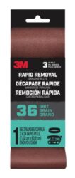 3M™ Rapid Removal 3 x 24-inch Power Sanding Belt, 36 grit, Belt3x241pk36, 1 pk, 10/case image 3M™ Rapid Removal 3 x 24-inch Power Sanding Belt, 36 grit, Belt3x241pk36, 1 pk, 10/caseimage