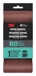 3M™ Rapid Removal 4 x 24-inch Power Sanding Belt, 36 grit, Belt4x241pk36, 1 pk, 10/case image 3M™ Rapid Removal 4 x 24-inch Power Sanding Belt, 36 grit, Belt4x241pk36, 1 pk, 10/caseimage