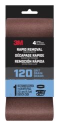 3M™ Rapid Removal 4×36 Power Sanding Belt, 120 grit, Belt4x361pk120, 1 pk, 10/case image 3M™ Rapid Removal 4×36 Power Sanding Belt, 120 grit, Belt4x361pk120, 1 pk, 10/caseimage