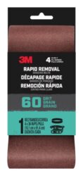 3M™ Rapid Removal 4×36 Power Sanding Belt, 60 grit, Belt4x361pk60, 1 pk, 10/case image 3M™ Rapid Removal 4×36 Power Sanding Belt, 60 grit, Belt4x361pk60, 1 pk, 10/caseimage